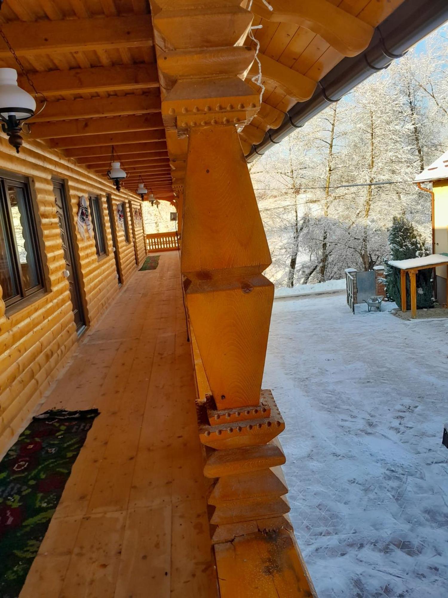 Pensiunea Malinul Bîrsana Exterior foto