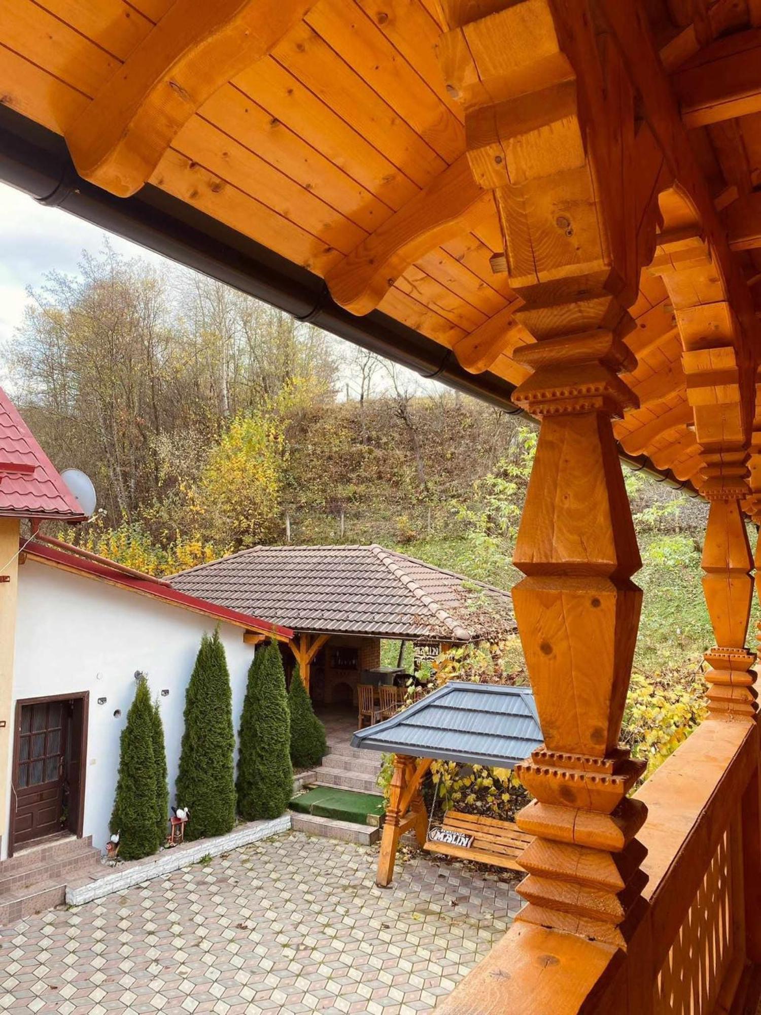 Pensiunea Malinul Bîrsana Exterior foto